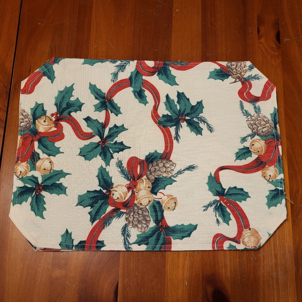 Set of 4 Christmas Placemats
